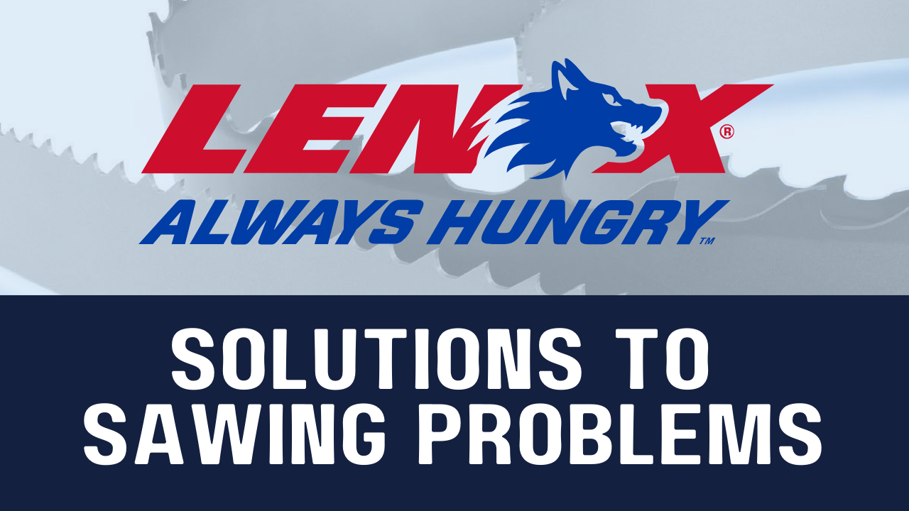 Solutions to Sawing Problems: Heavy Even Wear on Tips and Corners of Teeth